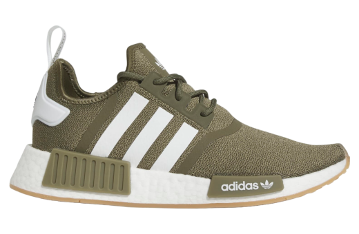 Adidas Nmd_r1 Olive Strata / Cloud White