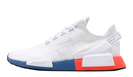 At hoppe mærke Forbedring BUY Adidas NMD R1 V2 Cloud White Glow Blue | Kixify Marketplace