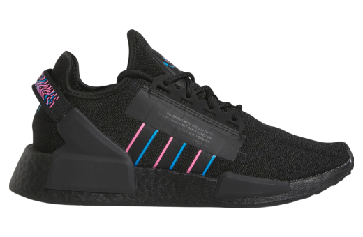 Adidas Nmd_r1 V2 Core Black / Pulse Blue