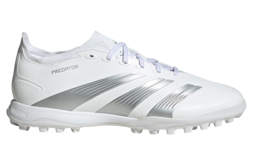 Adidas Predator 24 League Low Turf Cloud White / Silver Metallic