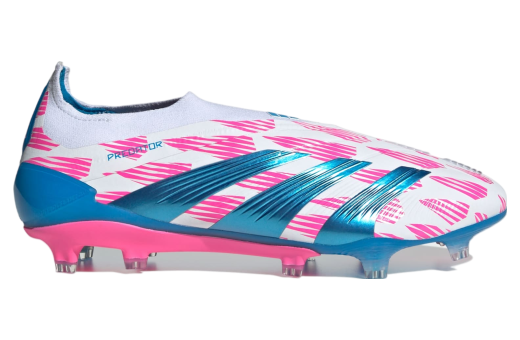 Adidas Predator Elite FG Laceless WMNS Cloud White / Solar Blue