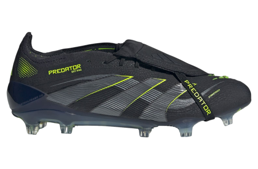 Adidas Predator Elite Fold-Over Tongue FG Core Black / Carbon