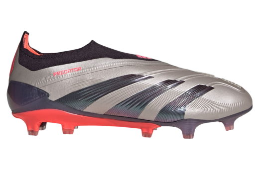 Adidas Predator Elite Laceless FG Platinum Metallic / Aurora Black