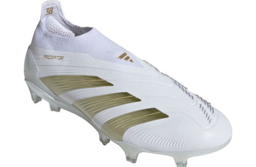 Adidas Predator Elite Laceless FG WMNS Cloud White / Gold Metallic