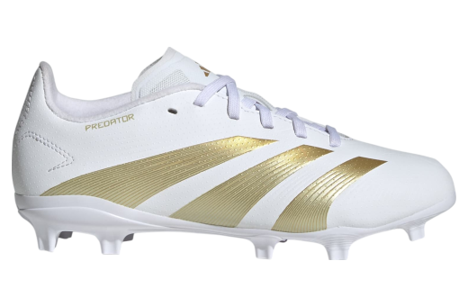 Adidas Predator League FG GS Cloud White / Gold Metallic