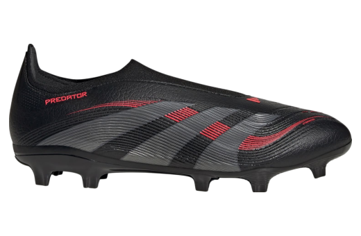 Adidas Predator League Laceless FG/MG Core Black / Grey Four