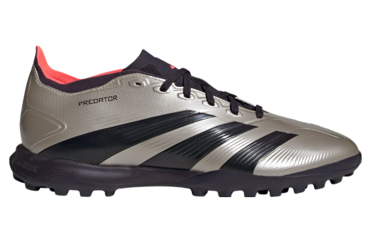 Adidas Predator League Turf Platinum Metallic / Aurora Black