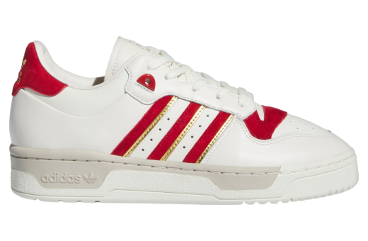 Adidas Rivalry 86 Low Cloud White / Team Power Red 2