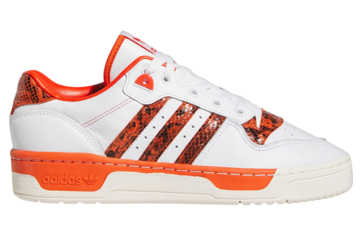 Adidas Rivalry Low Orange Snakeskin