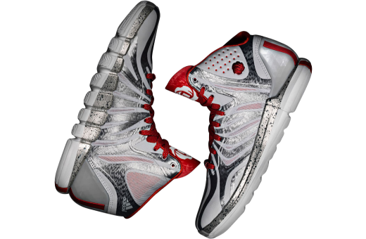 Adidas Rose 4.5 - Metallic Silver / Light Scarlet