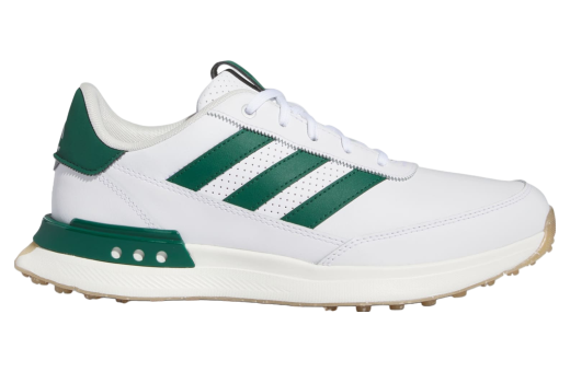 Adidas S2g Spikeless Leather 24 Golf Cloud White / Collegiate Green