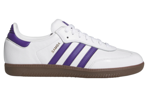 Adidas purple and white online