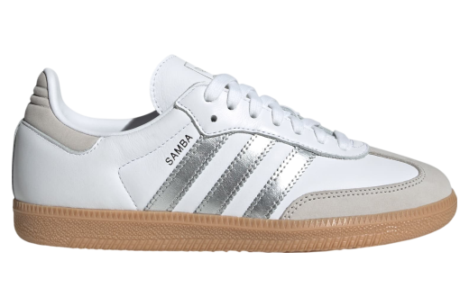 Adidas Samba OG Cloud White / Silver Metallic