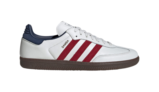 Adidas Samba OG Core White / Team Victory Red