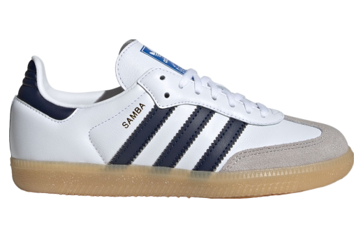 Adidas Samba OG GS Cloud White / Collegiate Navy / Gum