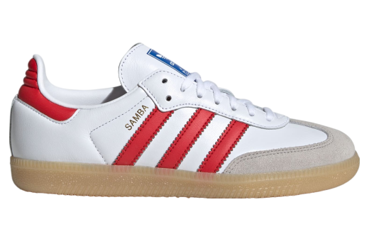 Adidas Samba Og GS Cloud White / Collegiate Red