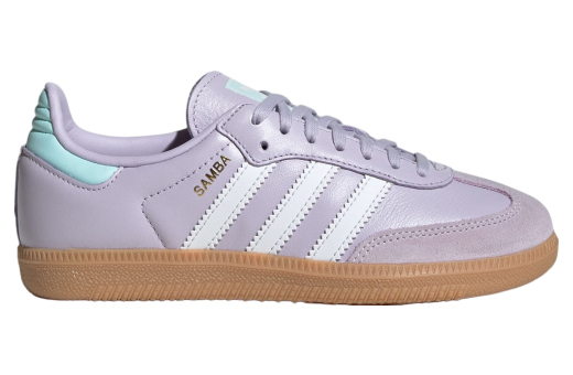 Adidas Samba OG GS Silver Dawn / Crystal White / Gum