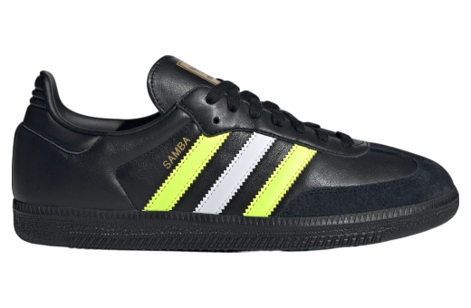 Adidas Samba Og WMNS Core Black / Solar Yellow