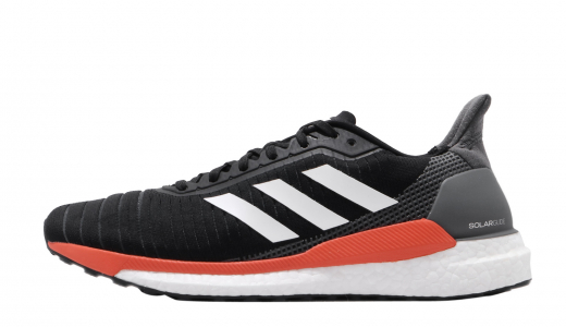 Adidas Solarglide 19 Core Black Solar Orange