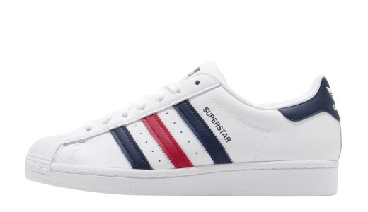 Adidas Superstar Cloud White Scarlet