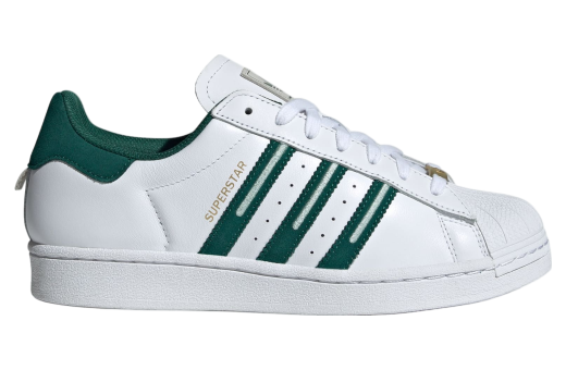 Adidas Superstar WMNS Cloud White / Collegiate Green