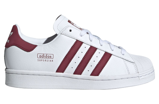 Adidas Superstar WMNS Cloud White / Shadow Red