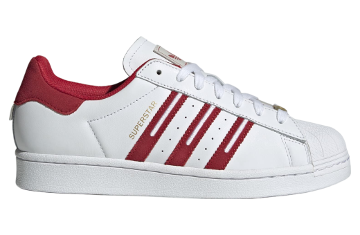 Adidas Superstar WMNS Cloud White / Team Victory Red