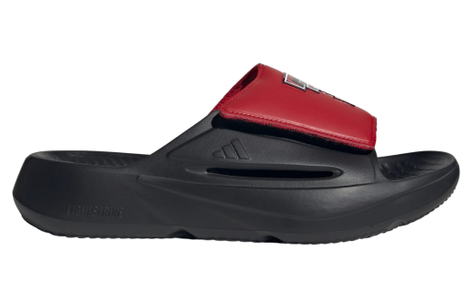 Adidas Texas Tech Red Raiders Lightblaze Slide Core Black / Cloud White