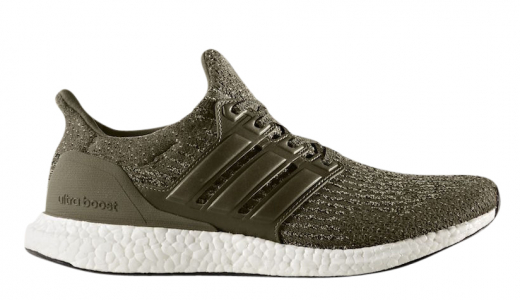 This Olive adidas Ultra Boost 3.0 Comes With Tan Boost Soles •