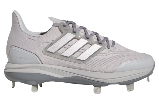 Adidas Ultraboost Light Baseball Cleats Grey Two / Silver Metallic