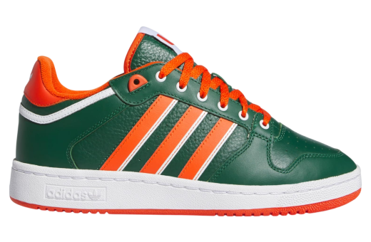 Adidas University of Miami Centennial RM Dark Green / Collegiate Orange