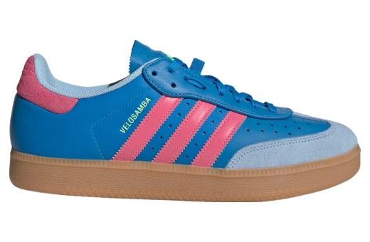 Adidas Velosamba Leather Bright Blue / Pulse Magenta