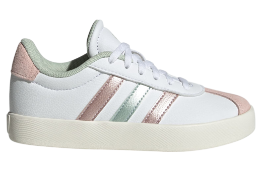 Adidas VL Court 3.0 GS Cloud White / Linen Green Met.