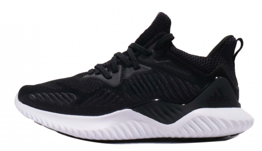 Women's alphabounce running outlet shoes in core black