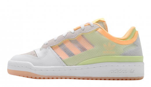 Adidas WMNS Forum Low TT Footwear White Yellow Tint