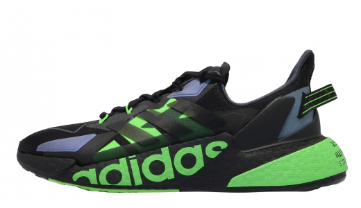 Adidas X9000L4 Core Black Solar Green