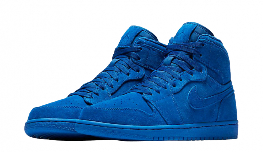 Air Jordan 1 High Blue Suede