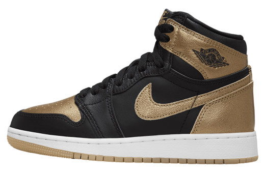 Air Jordan 1 High OG GS Black / Gold