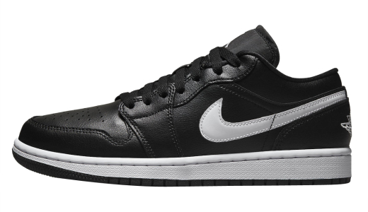 Air Jordan 1 Low Black White