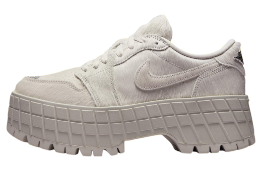 BUY Air Jordan 1 Low Brooklyn Light Bone / Metallic Silver