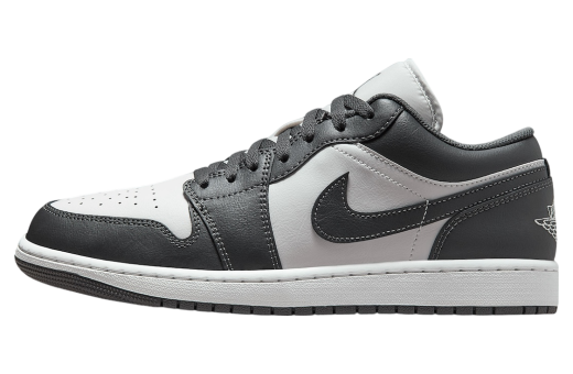 Air Jordan 1 Low Grey / White - Aug 2025 - 553558-044