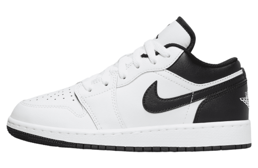 Air Jordan 1 Low GS White / Black