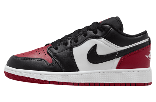 Air Jordan 1 Low GS White / Varsity Red