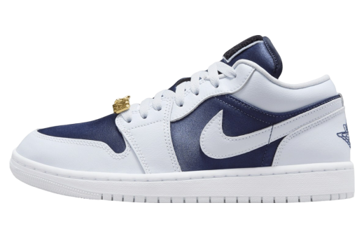 Air Jordan 1 Low Midnight Navy / Football Grey