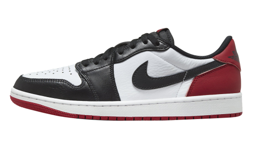 Jordan 1 low slip best sale black toe