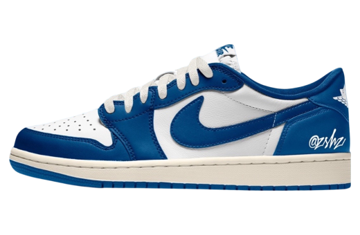 Air Jordan 1 Low OG Summit White / Storm Blue