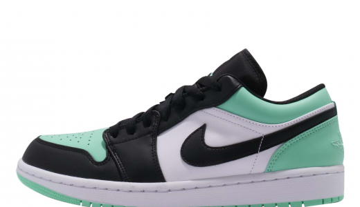 Air Jordan 1 Low White Emerald Rise