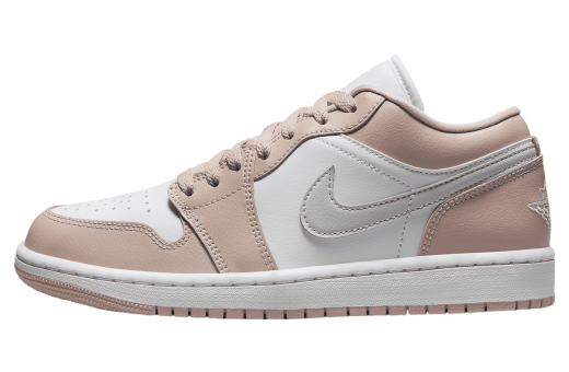 Air Jordan 1 Low WMNS White / Particle Beige