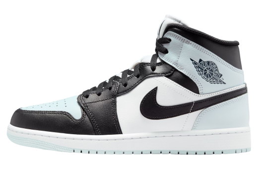 Air Jordan 1 Mid Black / Aura