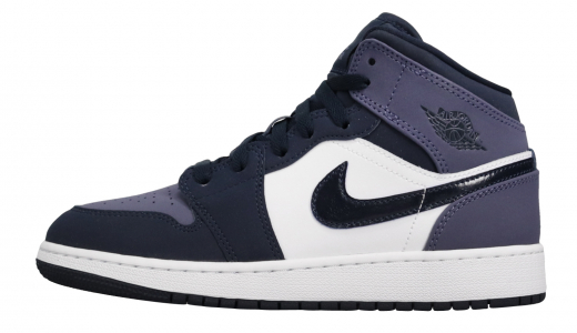 Air Jordan 1 Mid GS Obsidian